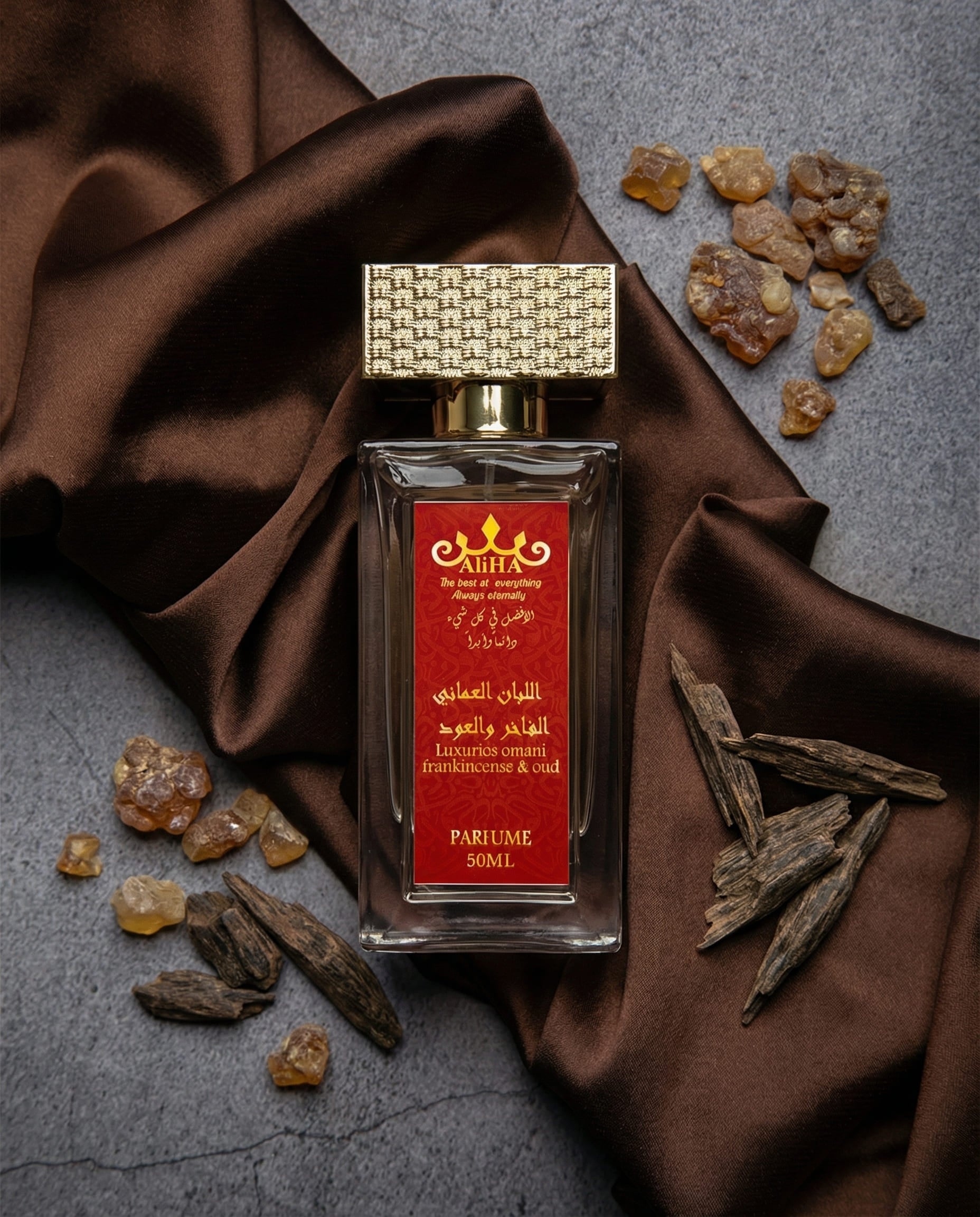 Luxurious Omani Frankincense & Oud Parfum