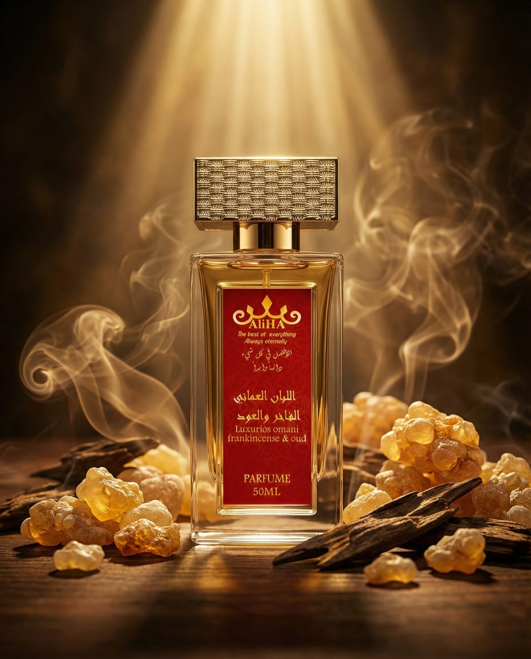 Luxurious Omani Frankincense & Oud Parfum